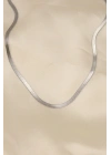 Mey İthalat® 316L Çelik Silver Renk 45 cm İtalyan Zincir Model Kadın Kolye