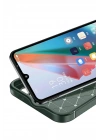 Mey İthalat®   A38 Kılıf Auto Focus Karbon Kapak - Koyu Yeşil