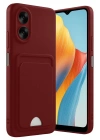 Mey İthalat®   A38 Kılıf Kelvin Kartvizitli Silikon - Bordo