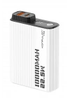 Mey İthalat®  A40Q 10.000 mAh PD 20W Mini Powerbank - Siyah-Beyaz
