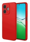 Mey İthalat®   A5 Pro 4G First Silikon - Kırmızı