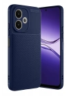 Mey İthalat®   A5 Pro 4G Kılıf Auto Focus Karbon Kapak - Lacivert