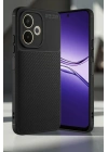 Mey İthalat®   A5 Pro 4G Kılıf Auto Focus Karbon Kapak - Siyah