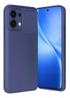 Mey İthalat®   A6 Pro 4G Auto Focus Karbon Kapak - Lacivert
