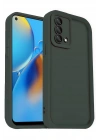Mey İthalat®   A74 4G Kılıf Viera Silikon - Koyu Yeşil