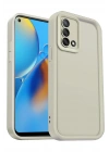 Mey İthalat®   A74 4G Kılıf Viera Silikon - Krem