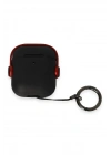 Mey İthalat®  Airpods 2 (2.nesil) Cool Kılıf - Siyah-Kırmızı