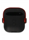 Mey İthalat®  Airpods 2 (2.nesil) Cool Kılıf - Siyah-Kırmızı