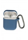 Mey İthalat®  Airpods 2 (2.nesil) Hang Kılıf - Lacivert