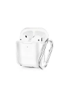 Mey İthalat®  Airpods 2 (2.nesil) Hang Kılıf - Şeffaf