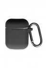 Mey İthalat®  Airpods 2 (2.nesil) Hang Kılıf - Siyah