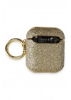 Mey İthalat®  Airpods 2 (2.nesil) Spell Simli Kılıf - Gold