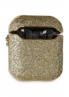 Mey İthalat®  Airpods 2 (2.nesil) Spell Simli Kılıf - Gold