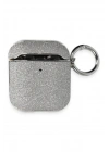 Mey İthalat®  Airpods 2 (2.nesil) Spell Simli Kılıf - Gümüş