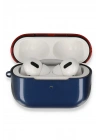 Mey İthalat®  Airpods 3 (3.nesil) 3in1 Kılıf - Lacivert-Kırmızı