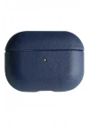 Mey İthalat®  Airpods 3 (3.nesil) 405 Deri Kılıf - Lacivert