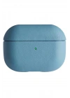 Mey İthalat®  Airpods 3 (3.nesil) 405 Deri Kılıf - Sierra Blue