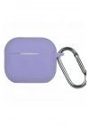 Mey İthalat®  Airpods 3 (3.nesil) Hang Kılıf - Lila