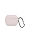 Mey İthalat®  Airpods 3 (3.nesil) Hang Kılıf - Pudra
