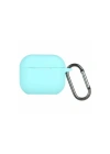 Mey İthalat®  Airpods 3 (3.nesil) Hang Kılıf - Turkuaz