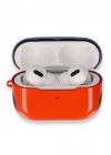 Mey İthalat®  Airpods Pro (1.nesil) 3in1 Kılıf - Kırmızı-Lacivert