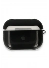 Mey İthalat®  Airpods Pro (1.nesil) 3in1 Kılıf - Siyah