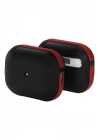 Mey İthalat®  Airpods Pro 2 (2.nesil) MO-A8 Armor Kılıf - Kırmızı