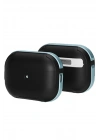 Mey İthalat®  Airpods Pro 2 (2.nesil) MO-A8 Armor Kılıf - Sierra Blue