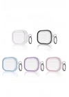 Mey İthalat®  Airpods Pro 2 (2.nesil) Shiny Şeffaf Kılıf - Pembe