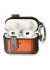 Mey İthalat®  Airpods Pro 2 (2.nesil) Truva Kılıf - Turuncu