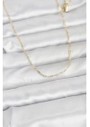 Mey İthalat® CM 14K Gold Renk 60 cm Zincirli Kadın Kolye