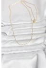 Mey İthalat® CM 14K Gold Renk 60 cm Zincirli Kadın Kolye