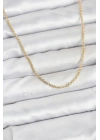 Mey İthalat® CM 14K Gold Renk Halka Model 60 cm Kadın Kolye