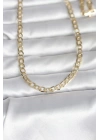 Mey İthalat® CM 14K Gold Renk Kalın Zincir Model 60 cm Kadın Kolye