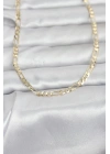 Mey İthalat® CM 14K Gold Renk Kuşgözü Zincir Model 60 cm Kadın Kolye