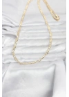 Mey İthalat® CM 14K Gold Renk Kuşgözü Zincir Model 60 cm Kadın Kolye
