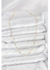 Mey İthalat® CM 14K Gold Renk Minik Top Zincirli Kadın Kolye