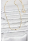 Mey İthalat® CM 14K Gold Renk Yassı Gemici Zincir Model 60 cm Kadın Kolye