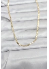 Mey İthalat® CM 14K Gold Renk Zincir Model 60 cm Kadın Kolye