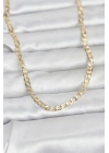 Mey İthalat® CM 14K Gold Renk Zincir Model 60 cm Kadın Kolye