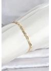 Mey İthalat® CM 14K Gold Renk Zincir Model Kadın Bileklik