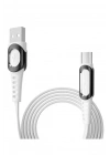 Mey İthalat®  DC01 Süper Hızlı Micro USB Kablo 1M 2.4A - Beyaz