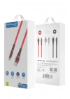 Mey İthalat®  DC01 Süper Hızlı Micro USB Kablo 1M 2.4A - Kırmızı