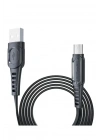 Mey İthalat®  DC01 Süper Hızlı Micro USB Kablo 1M 2.4A - Siyah
