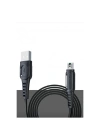 Mey İthalat®  DC24 Micro USB Kablo 1.2M 4A - Siyah