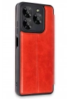 Mey İthalat®  General Mobile Era 30 Kılıf Flip Cover - Kırmızı