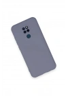 Mey İthalat®  General Mobile GM 20 Kılıf Nano içi Kadife Silikon - Gri