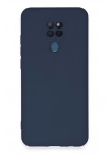 Mey İthalat®  General Mobile GM 20 Kılıf Nano içi Kadife Silikon - Lacivert