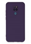 Mey İthalat®  General Mobile GM 20 Kılıf Nano içi Kadife Silikon - Mor