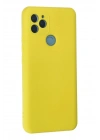 Mey İthalat®  General Mobile GM 21 Kılıf Nano içi Kadife Silikon - Sarı